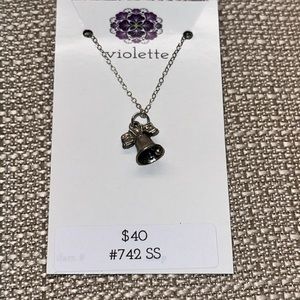 Handmade by Violette Grace Travel Charm Necklace Liberty Bell #742